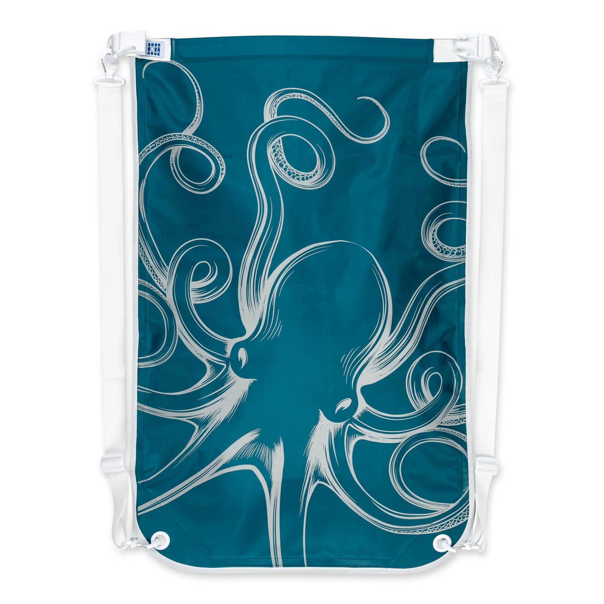 Image of Schwimmrucksack Wasserdicht Unisex Petroleumblau 30 L