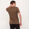 Manor Man T-shirt, Classic Fit, manches courtes  Brun