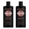 syoss Syoss Shampoo Keratin Duo 2x440ML Shampoo Keratin Duo 