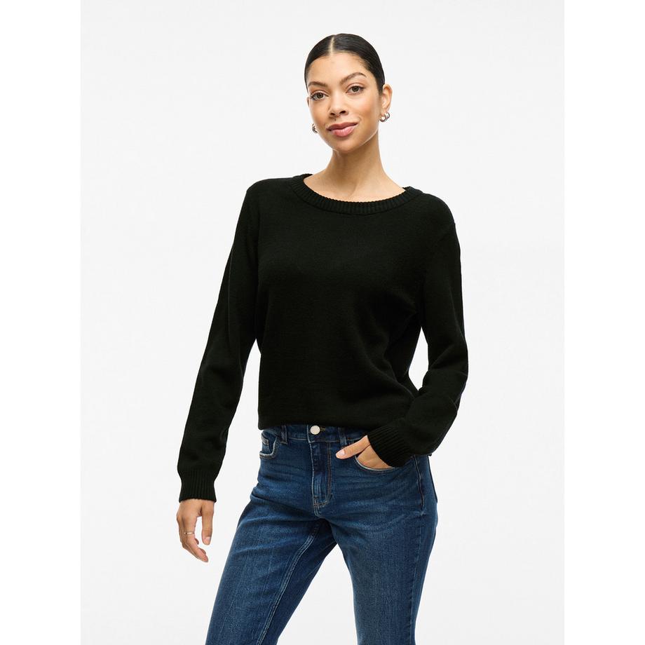 Pullover, Rundhals, langarm