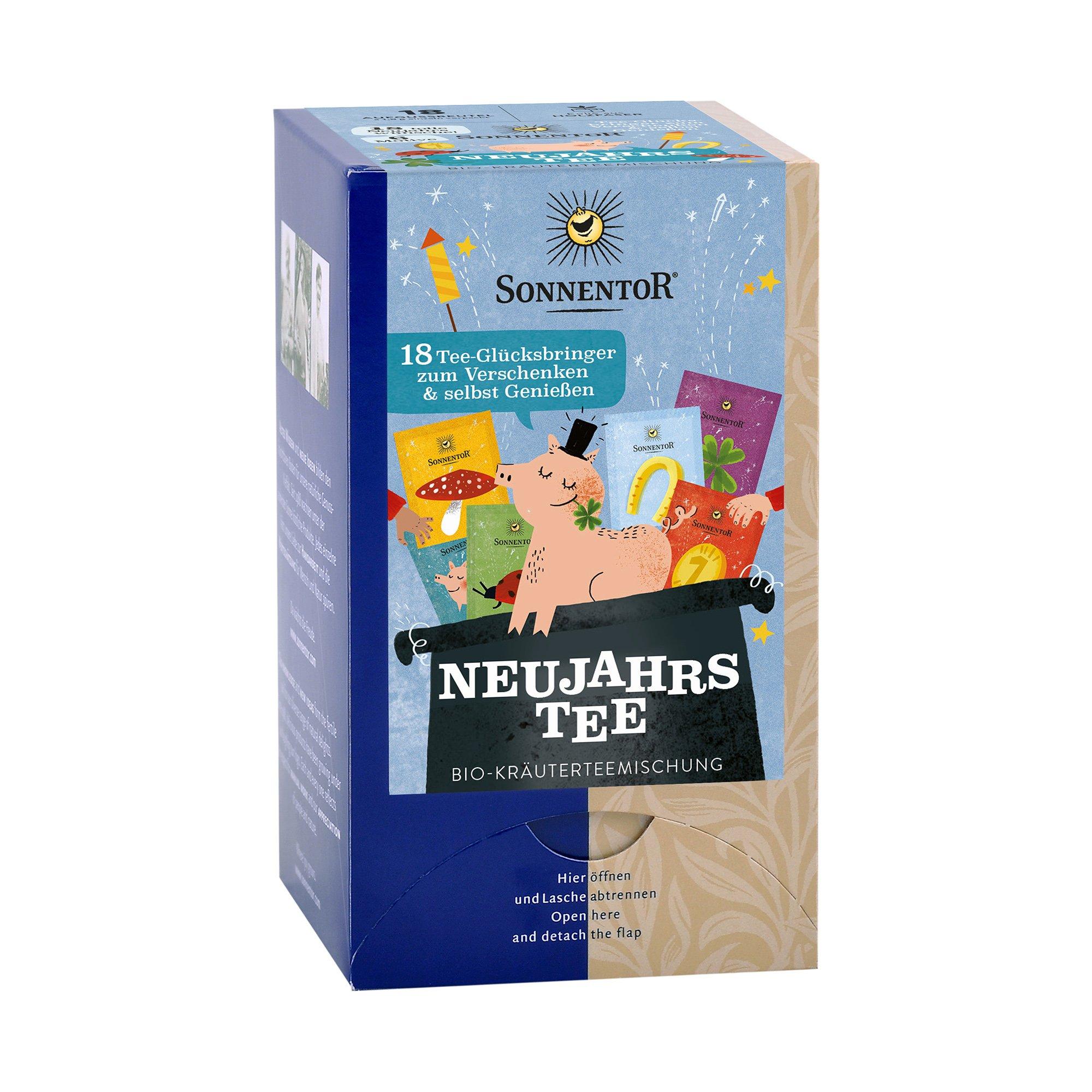 Image of Sonnentor Neujahrstee Beutel 18stk. Unisex 18 pezzi