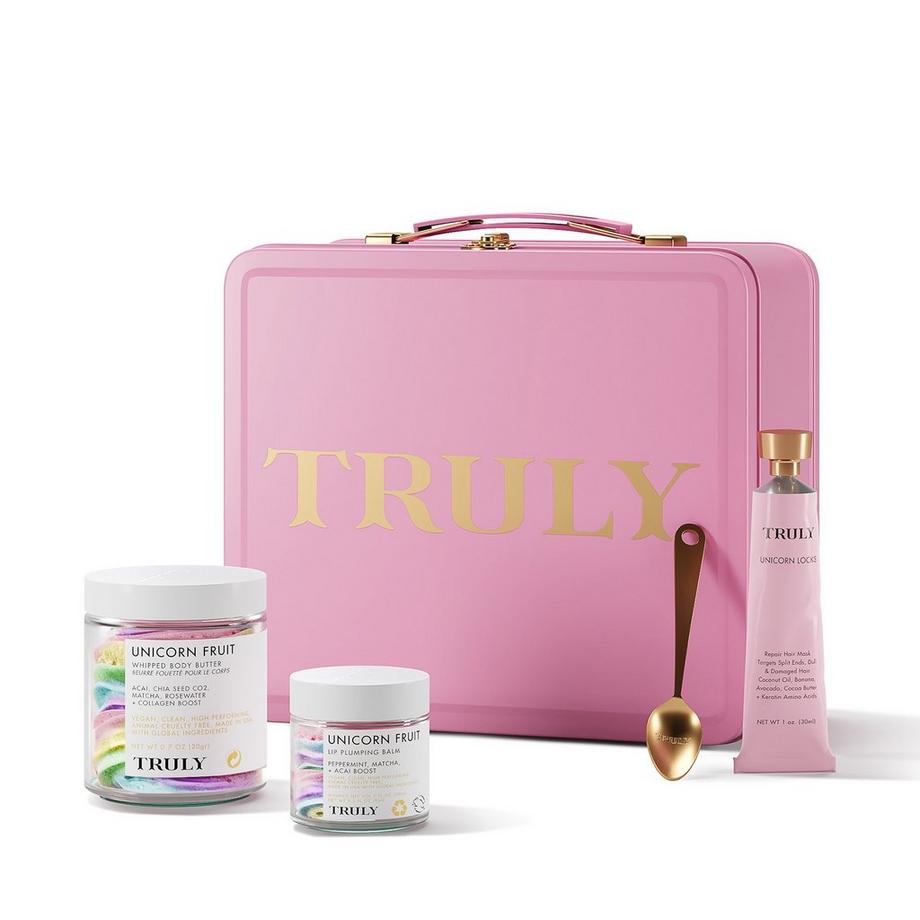 Truly organics TRULY ORGANICS Unicorn Mini Miracle Vanity Coffret Cadeau 