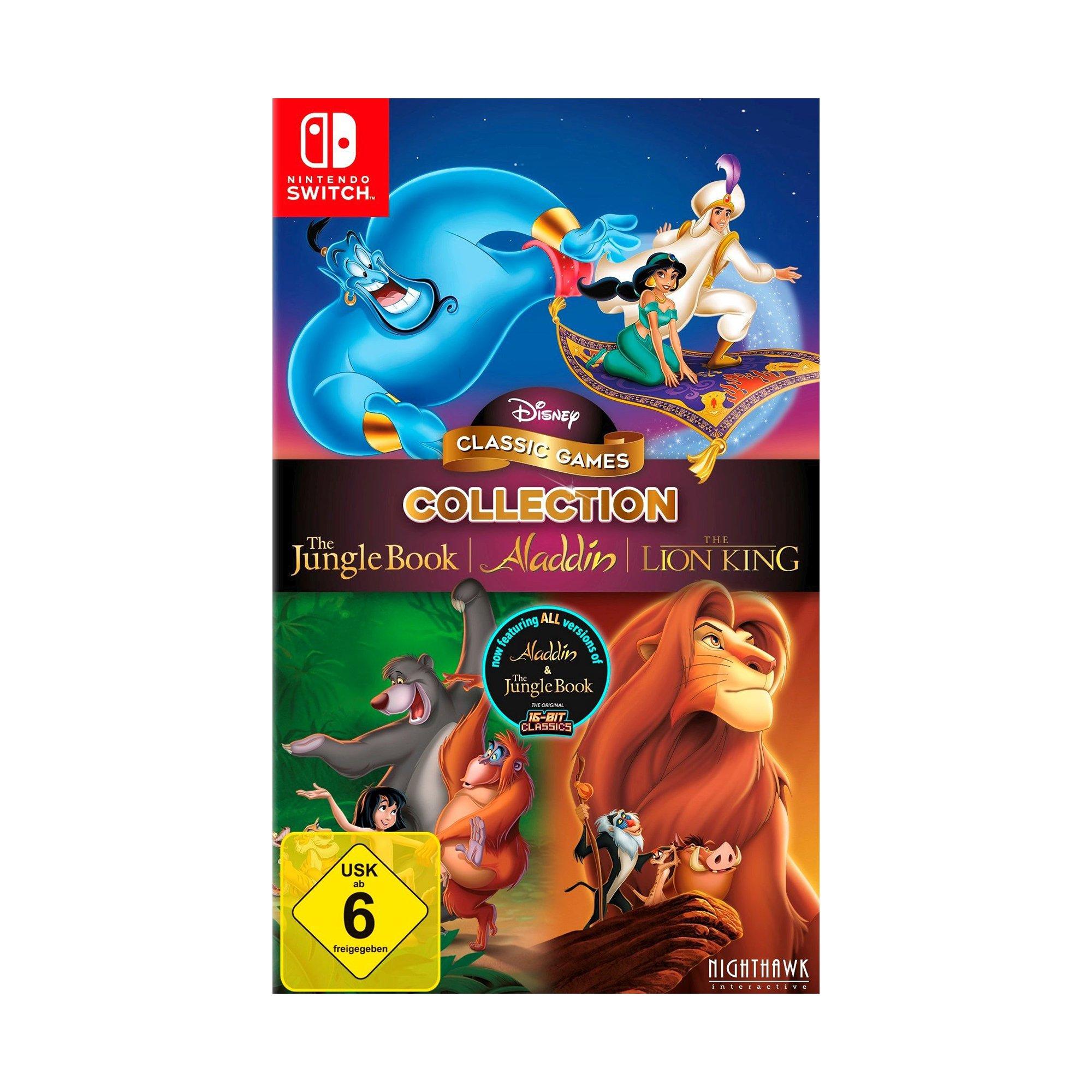 Image of Nighthawk Interactive Disney Classic Aladdin, Lion King, Jungle Book (Switch) DE