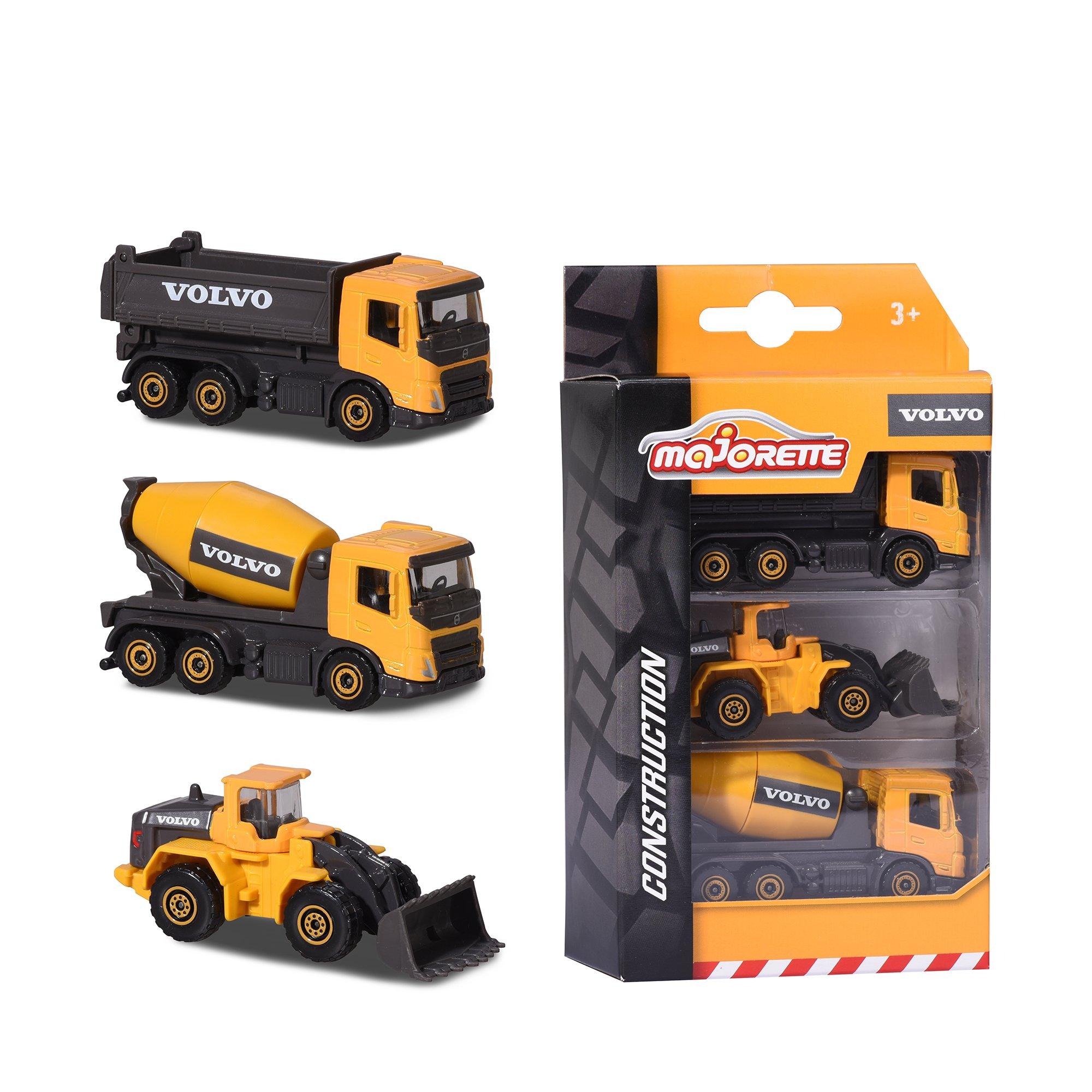 Majorette  Volvo 3 Pieces Set, Zufallsauswahl 