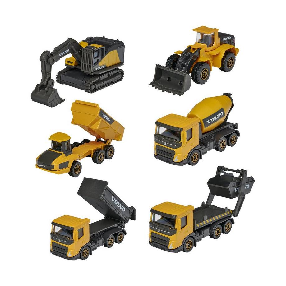 Majorette  Volvo 3 Pieces Set, assortiment aléatoire 