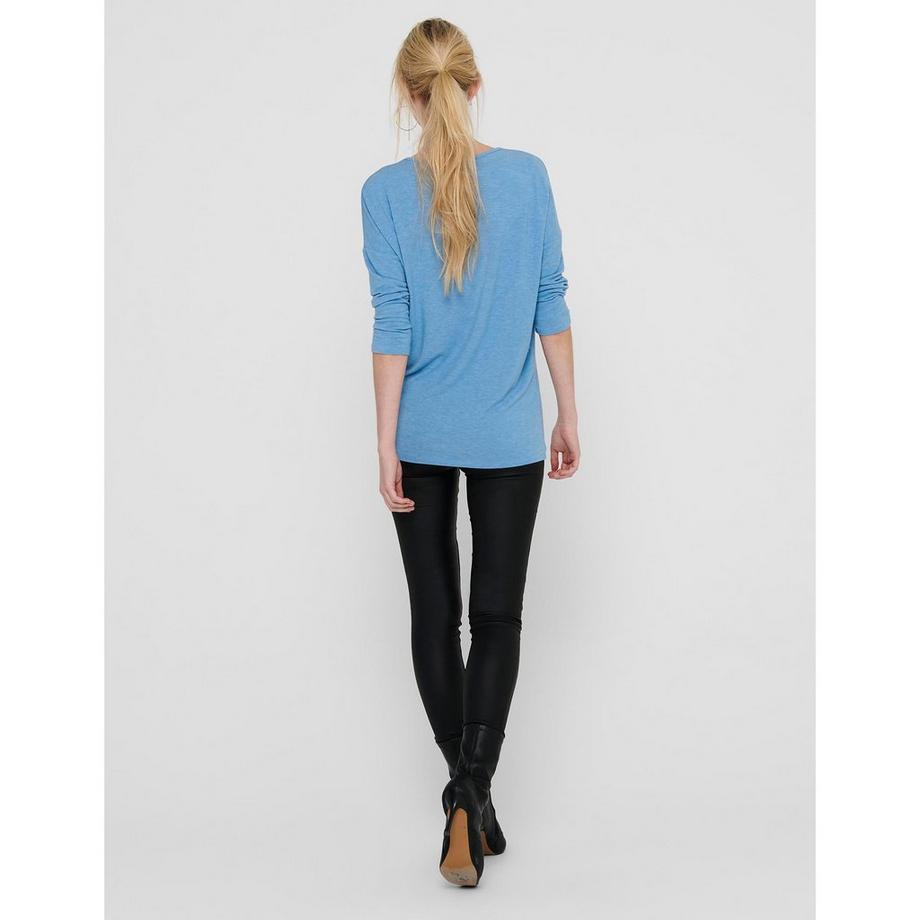 ONLY Glamour 3/4 Girocollo Maniche 3/4 Top  