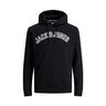 JACK & JONES Sweat-shirt JJCITY SWEAT HOOD Black