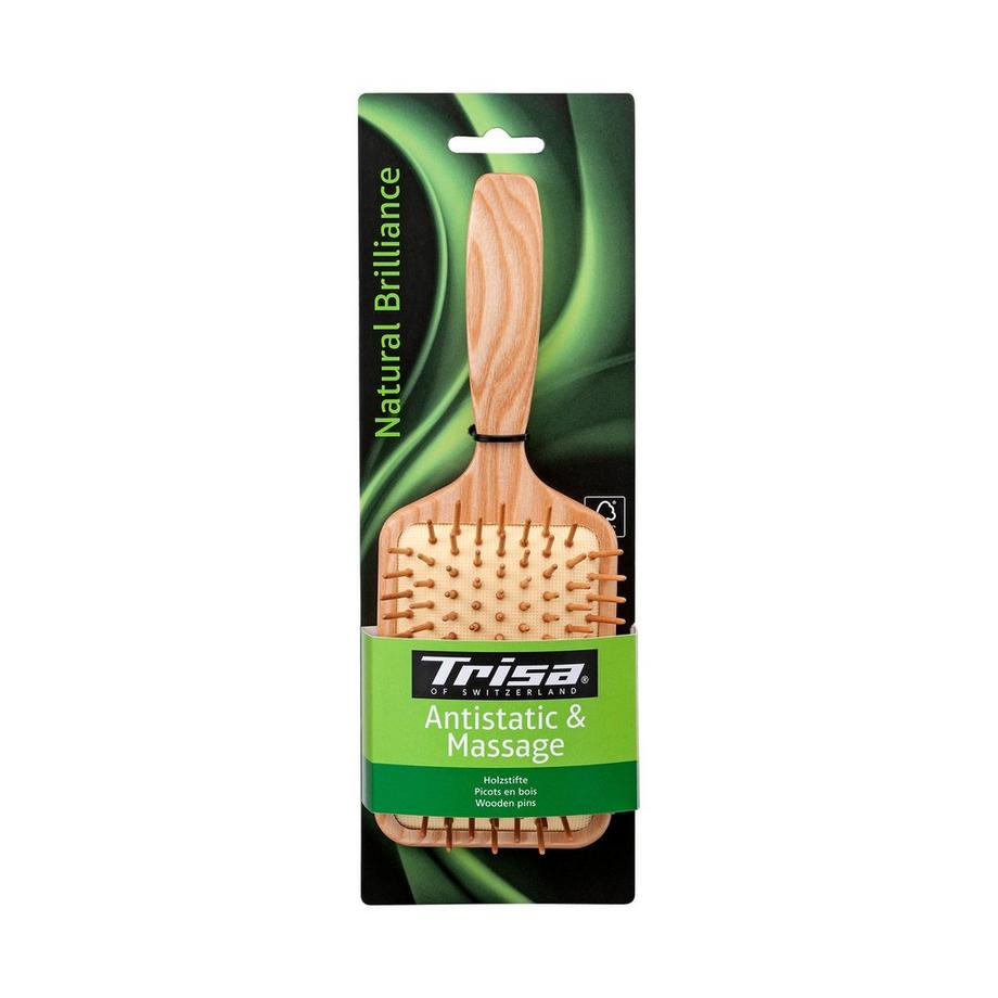 Trisa Natural Brillance Paddle Haarbürste Natural Brilliance Paddle 