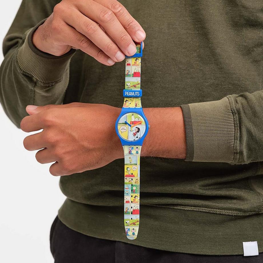 swatch PEANUTS SMAK! Horloge analogique 