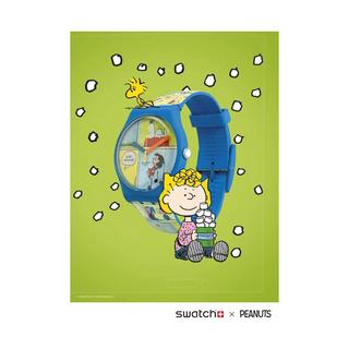 swatch PEANUTS SMAK! Horloge analogique 