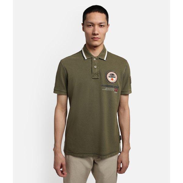 NAPAPIJRI GANDY 3 DARK OLIVE 3 Polo, manches courtes 