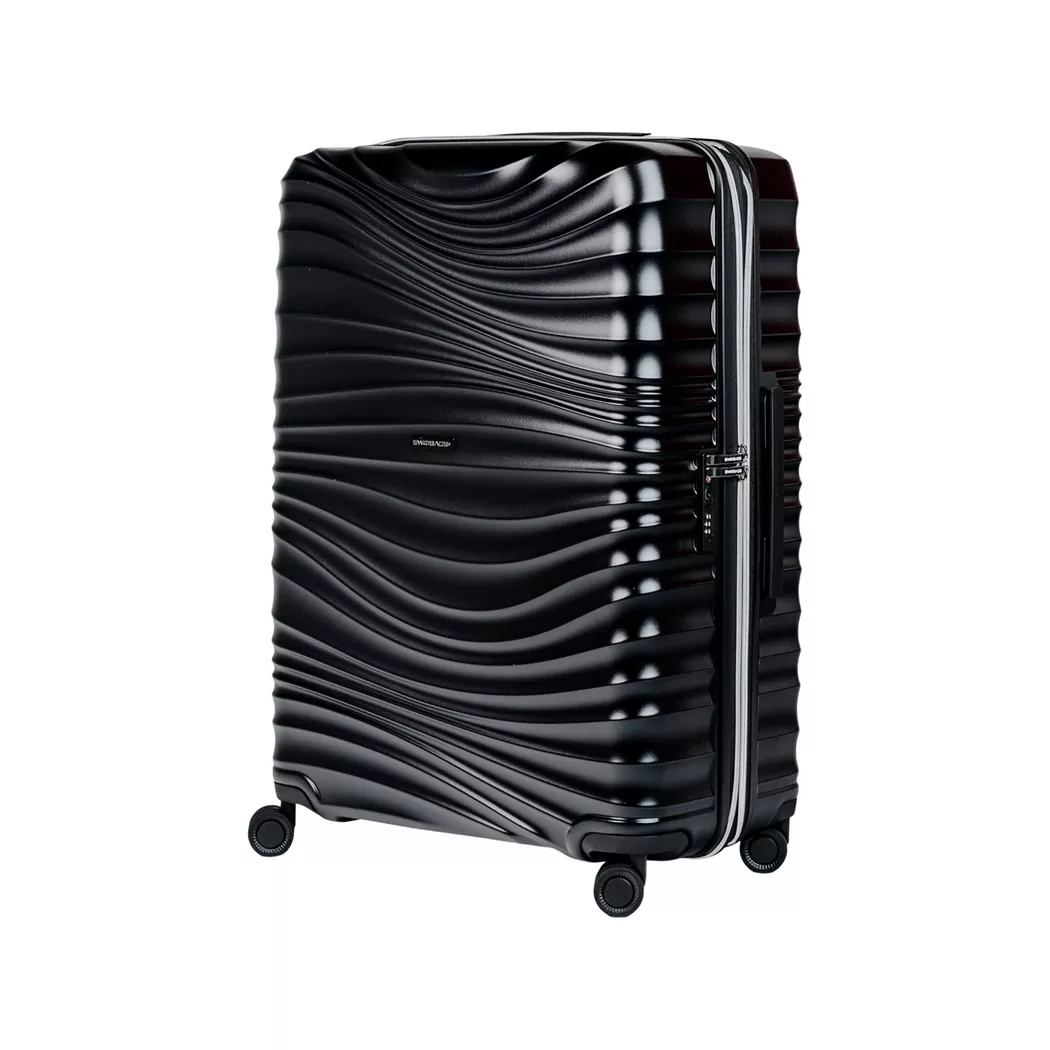 SWISS BAG COMPANY - Hartschalenkoffer, Spinner, 75 cm, Hartschalenkoffer, Spinner, 75 CM, Black