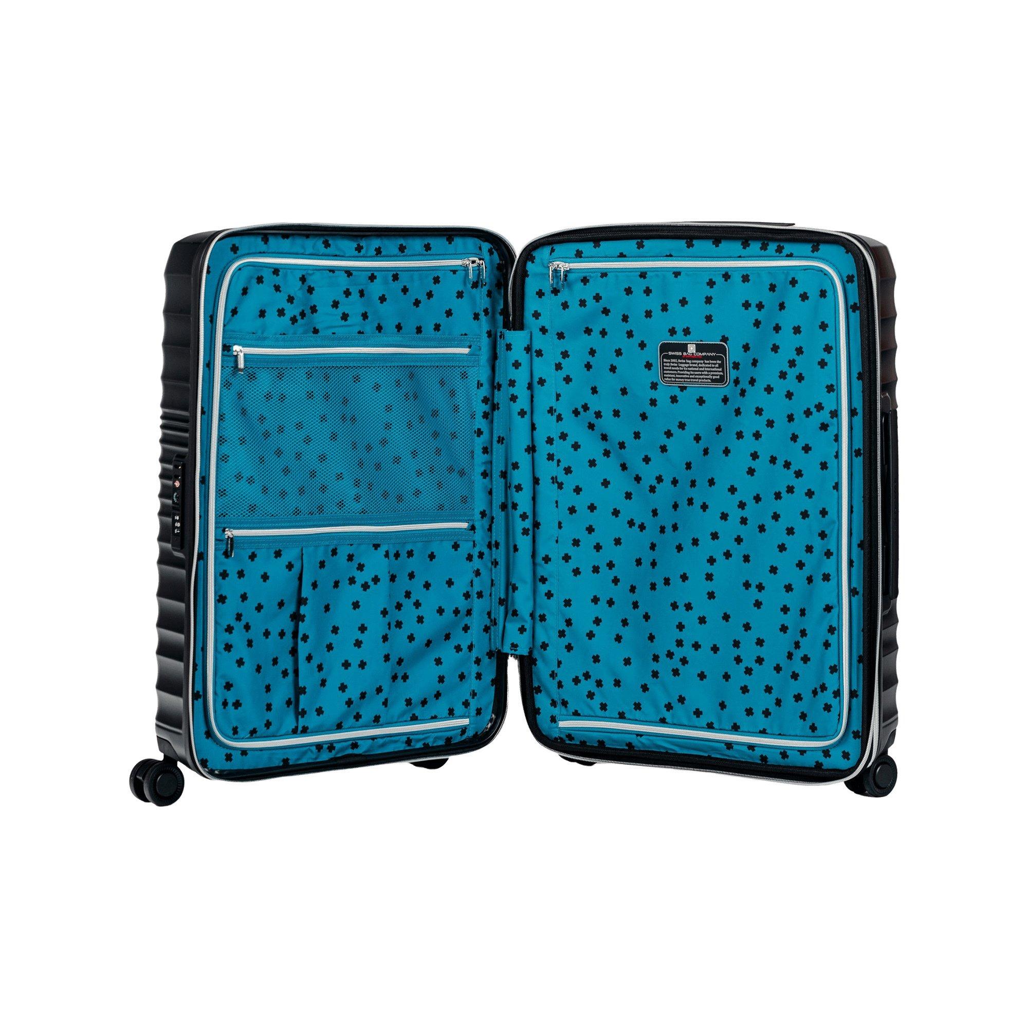 SWISS BAG COMPANY 75 CM, Valise rigide, Spinner Cruise 