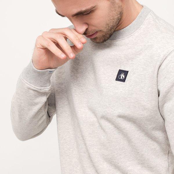 Scotch & Soda Felpa crewneck sweatshirt in Organic Cotton Sweatshirt 