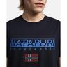 NAPAPIJRI T-Shirt S-AYAS BLACK 041 Blu Scuro