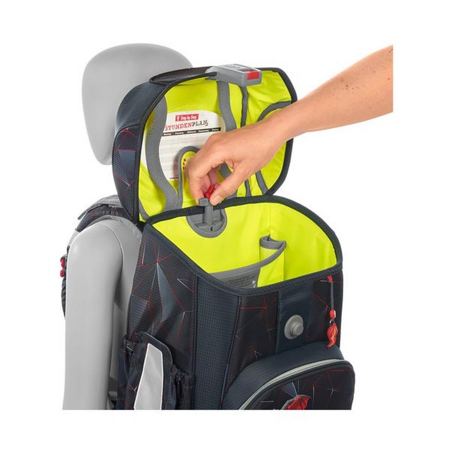 Step by Step Set di zaino scuola, 5 pezzi CLOUD, Dragon Drako 