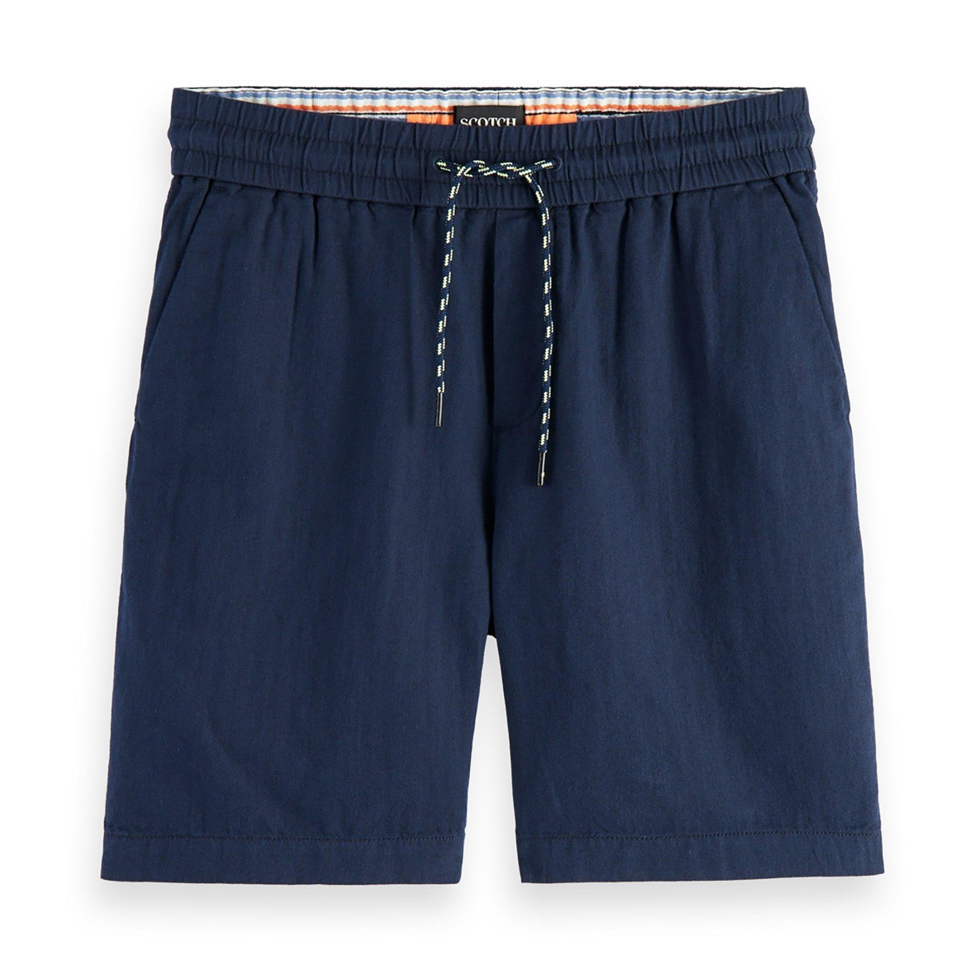 Scotch & Soda Fave-Linen-Organic Cotton Blend Beach Pant