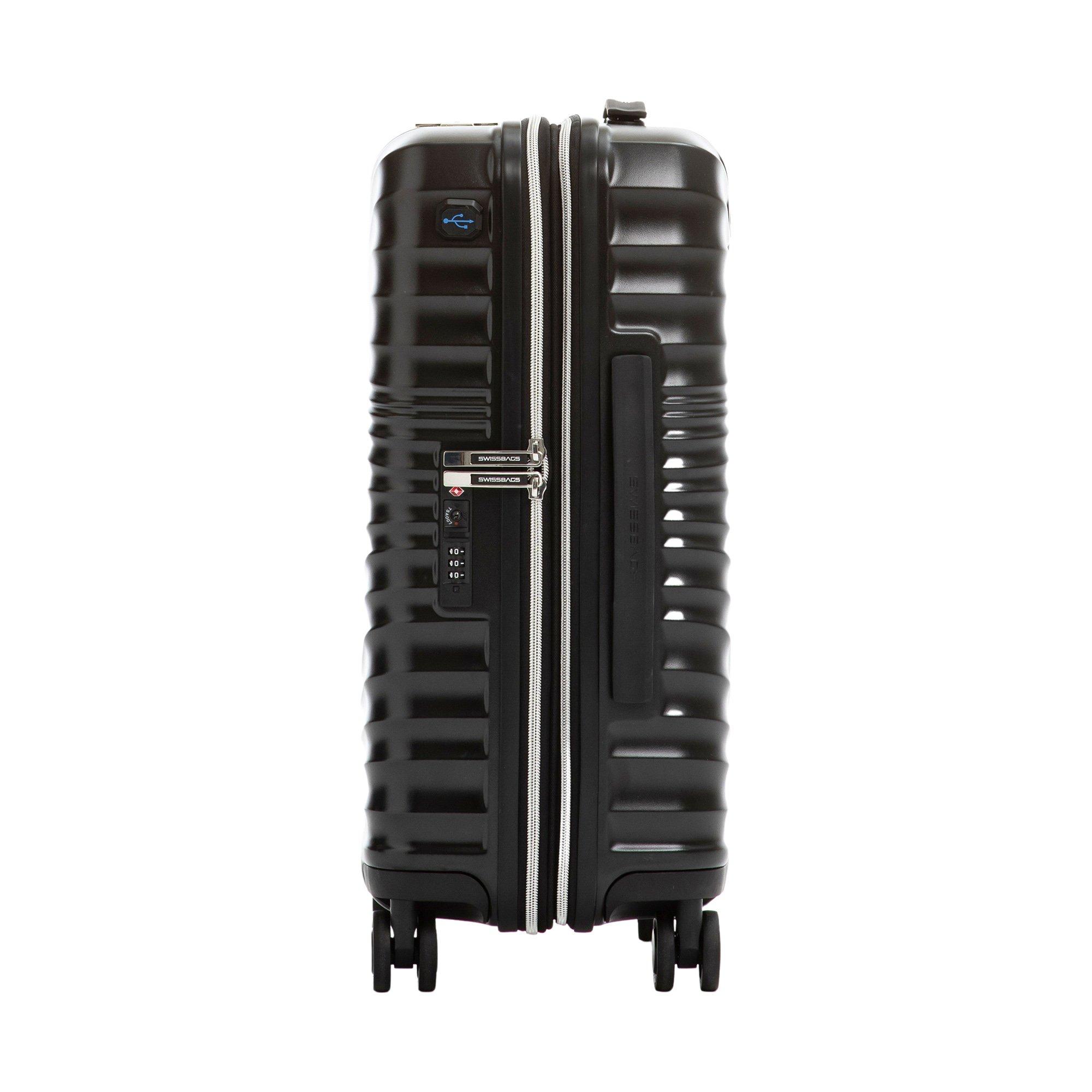 SWISS BAG COMPANY 55 CM, Valise rigide, Spinner Cruise 