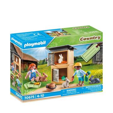 70675 Set cadeau "Nourrir les lapins"