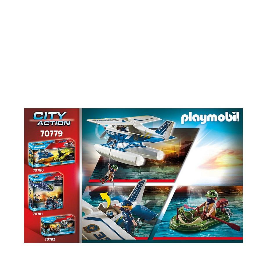 Playmobil  70779 Polizei-Wasserflugzeug: Schmuggler-Verfolgung 