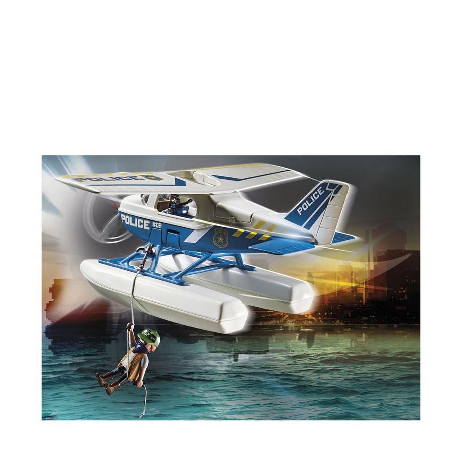Playmobil  70779 Polizei-Wasserflugzeug: Schmuggler-Verfolgung 