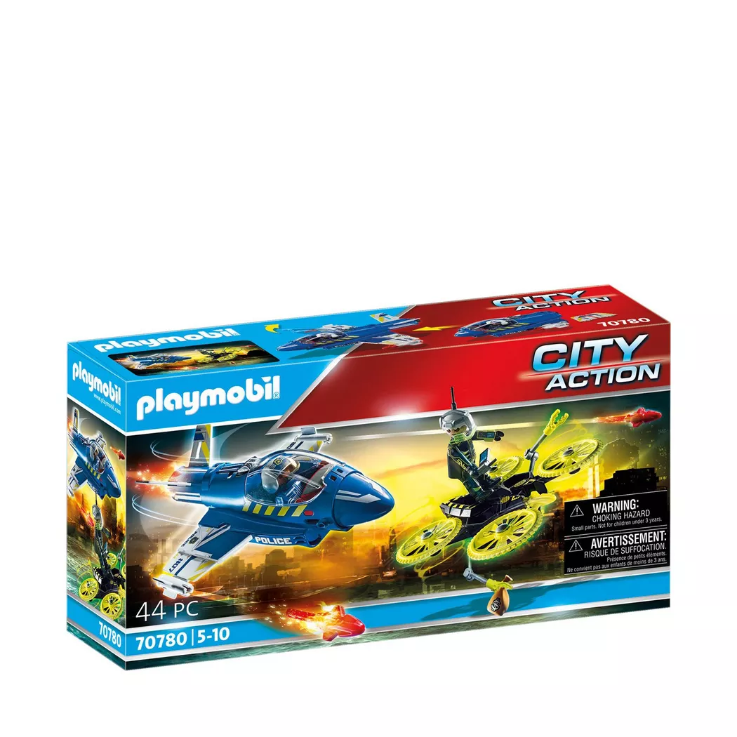 Playmobil - 70780 Polizei-Jet: Drohnen-Verfolgung, Multicolor