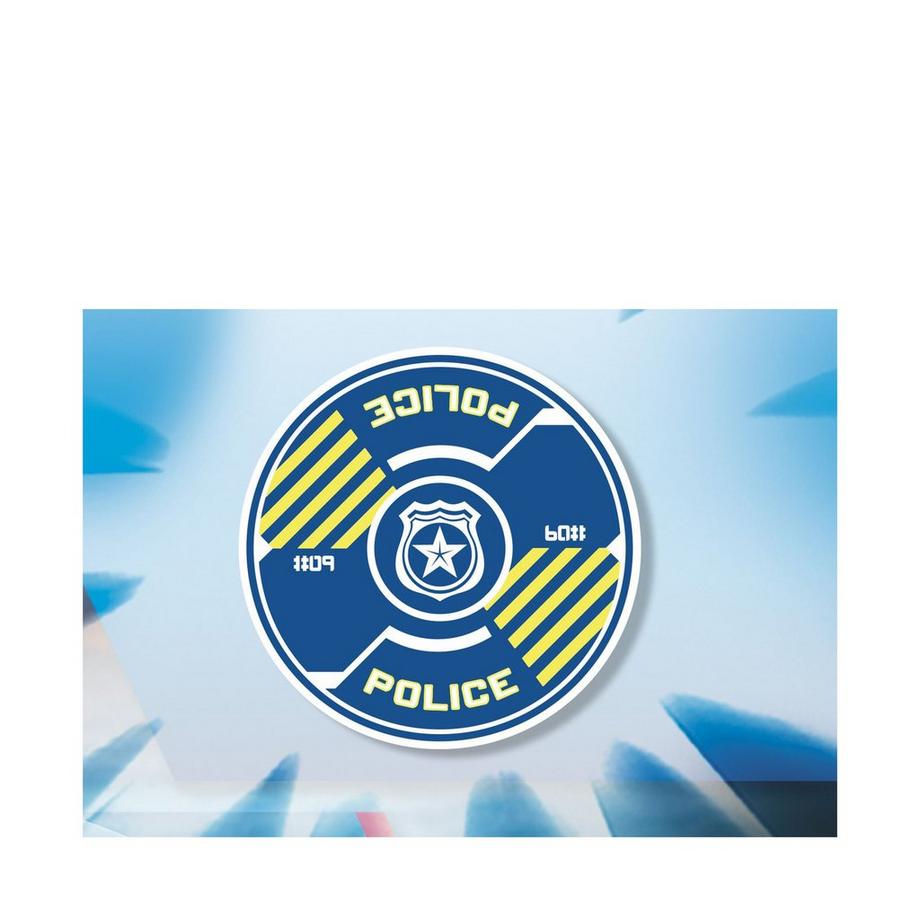 Playmobil  70781 Parachute de la police : Poursuite du véhicule amphibie 