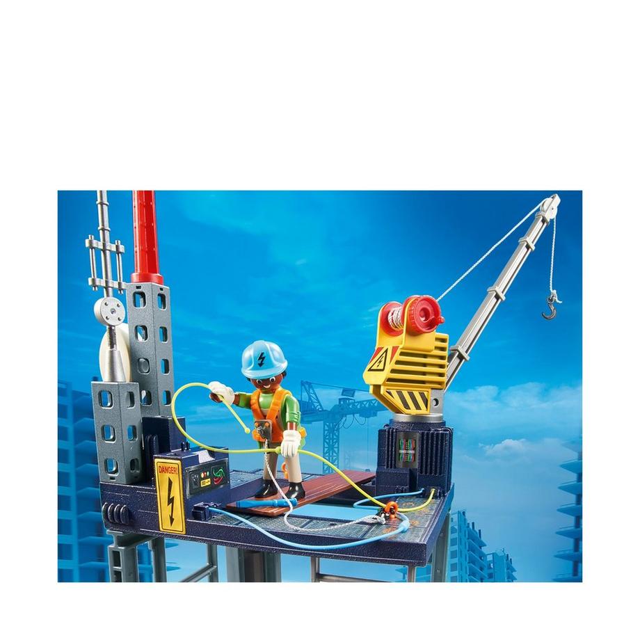 Playmobil  70816 Starter Pack cantiere con argano 