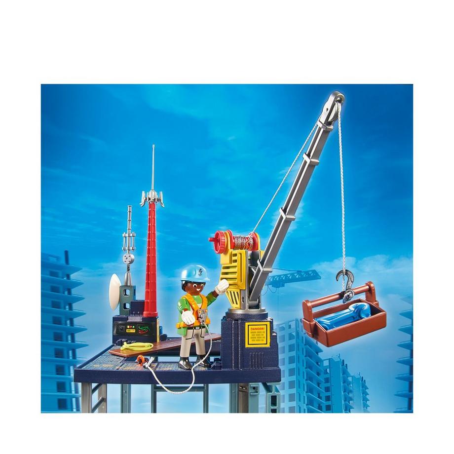 Playmobil  70816 Starter Pack cantiere con argano 