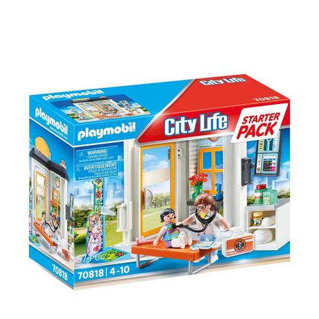 Playmobil  70818 Starter Pack pédiatre 