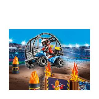 Playmobil  70820 Starter Pack Stuntshow Quad mit Feuerrampe 