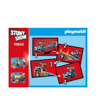 Playmobil  70820 Starter Pack Stuntshow Quad mit Feuerrampe 