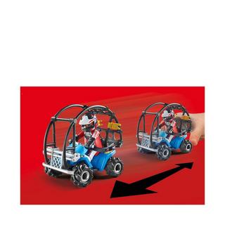 Playmobil  70820 Starter Pack Stuntshow Quad mit Feuerrampe 