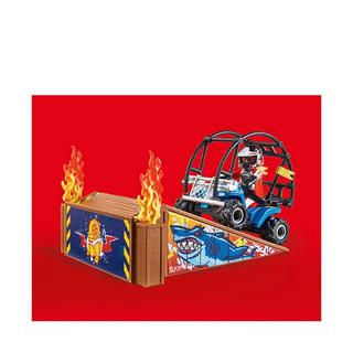 Playmobil  70820 Starter Pack Stuntshow Quad mit Feuerrampe 