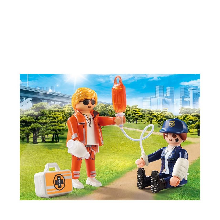Playmobil  70823 DuoPack Notarzt und Polizistin 
