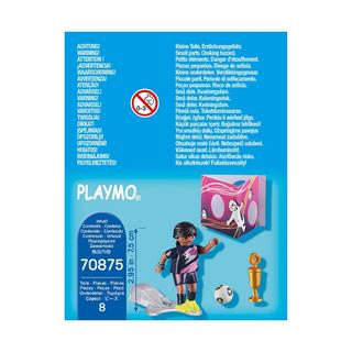 Playmobil  70875 Fussballerin mit Torwand 