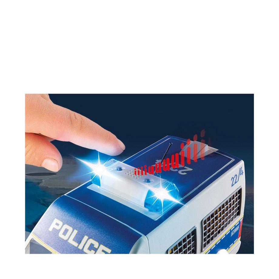 Playmobil  70899 Polizei-Mannschaftswagen mit Licht und Sound 