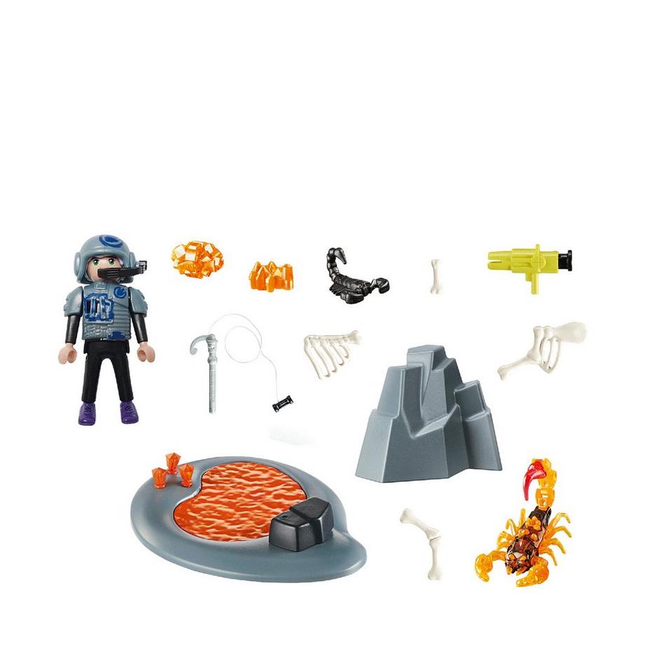 Playmobil  70909 Starter Pack Lotta contro lo scorpione di fuoco 