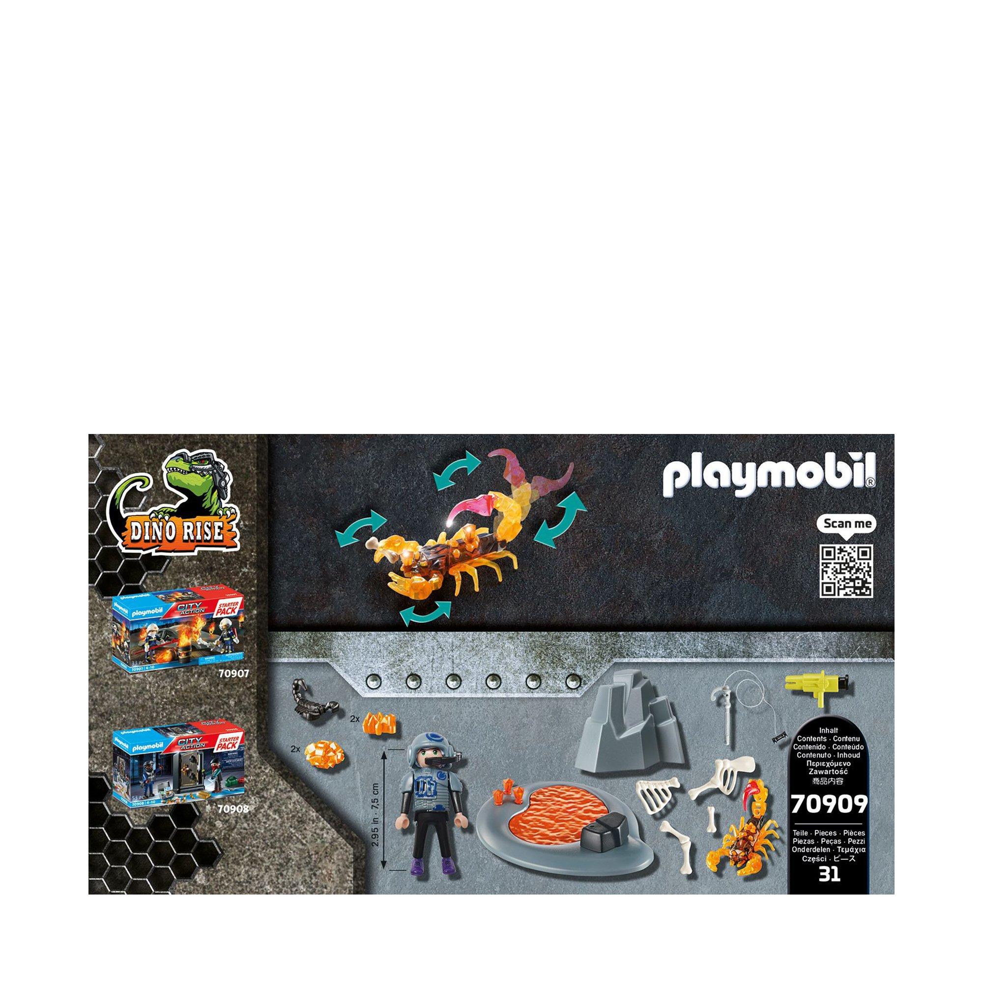Playmobil  70909 Starter Pack Combattre le scorpion de feu 