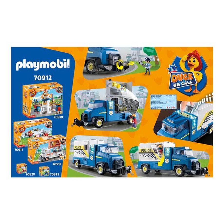 Playmobil  70912 Duck On Call - Fourgon de police 