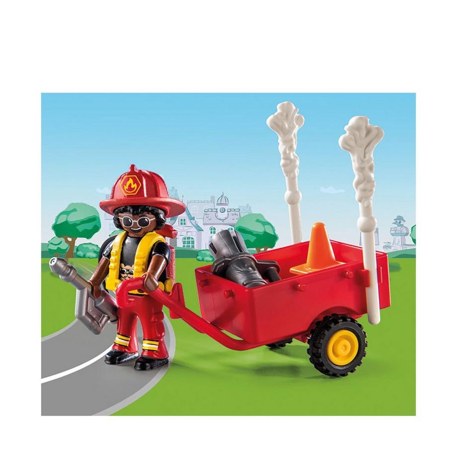 Playmobil  70917 DUCK ON CALL - Azione dei vigili del fuoco. Salva il gatto! 