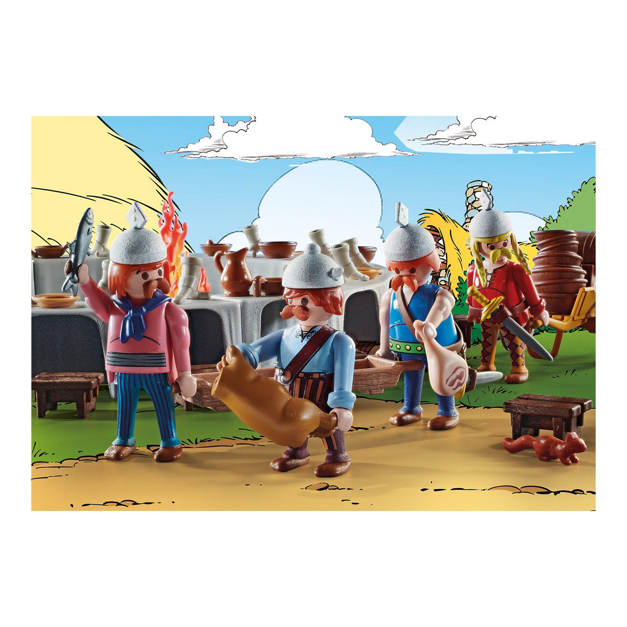 Playmobil  70931 Asterix: Grande banchetto al villaggio 
