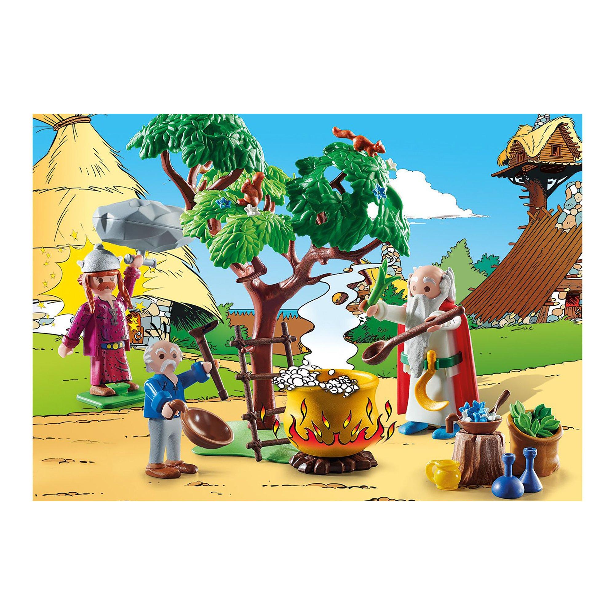 Playmobil  70933 Asterix: Panoramix con calderone della pozione magica 