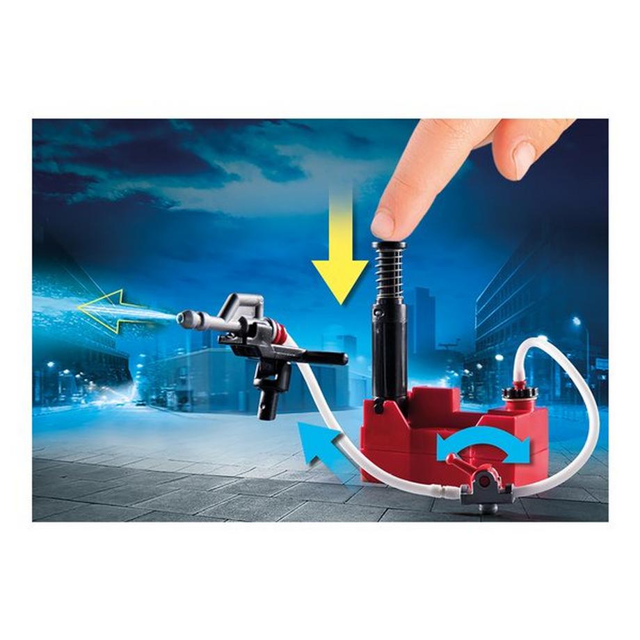 Playmobil  70935 Camion de pompiers avec échelle 