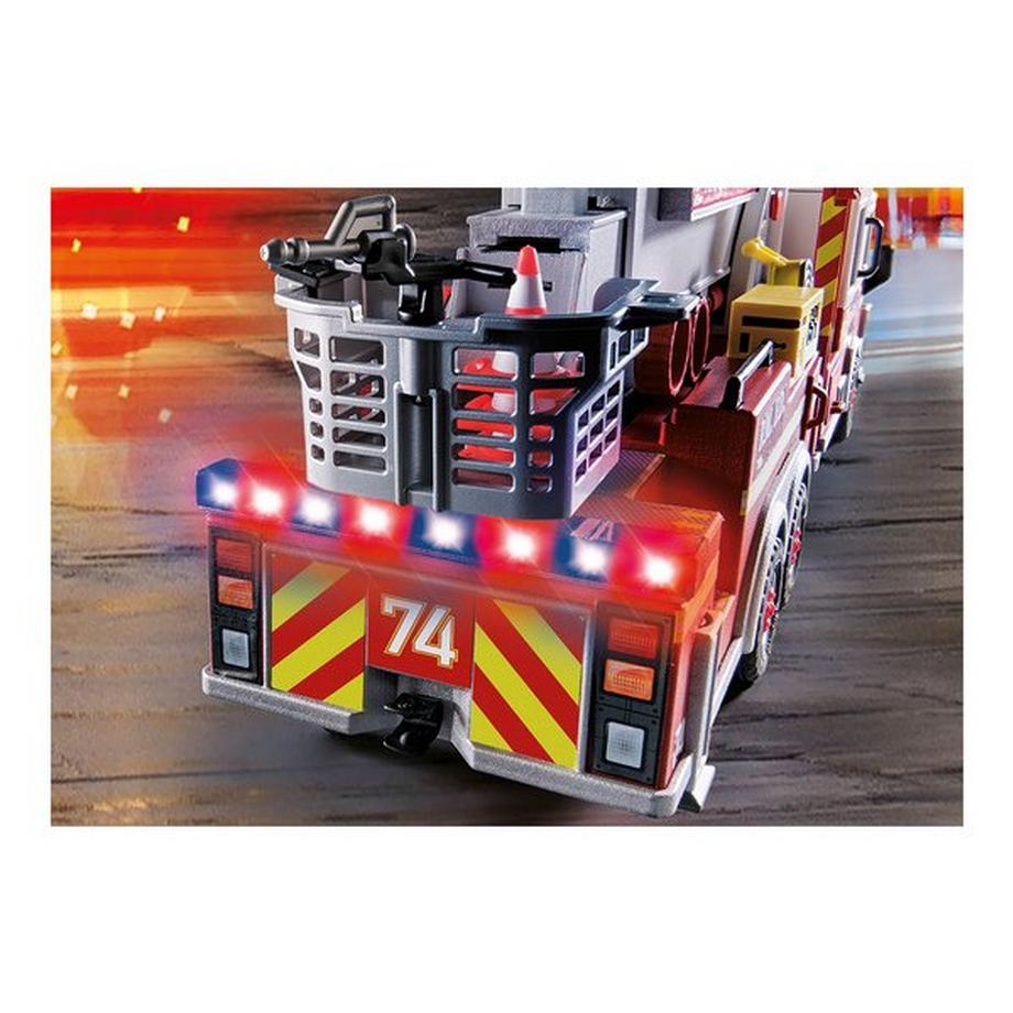 Playmobil  70935 Camion de pompiers avec échelle 