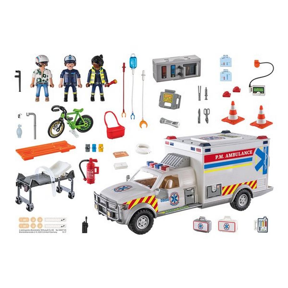 Playmobil  70936 Rettungs-Fahrzeug: US Ambulance 