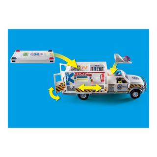 Playmobil  70936 Ambulance avec secouristes et blessé 