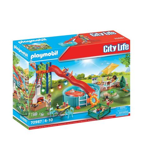 Playmobil  70987 Poolparty mit Rutsche 