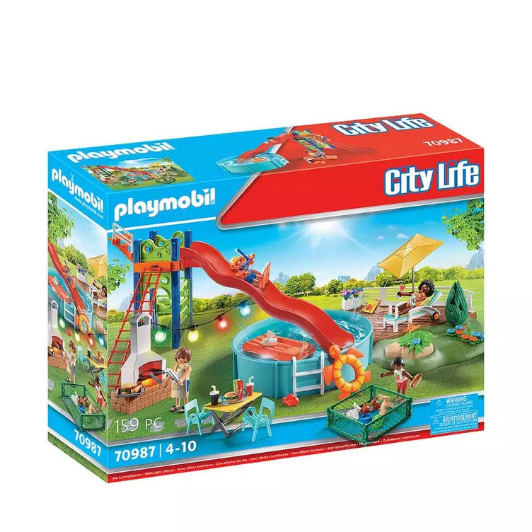 Playmobil 70987 Poolparty mit Rutscheonline kaufen MANOR