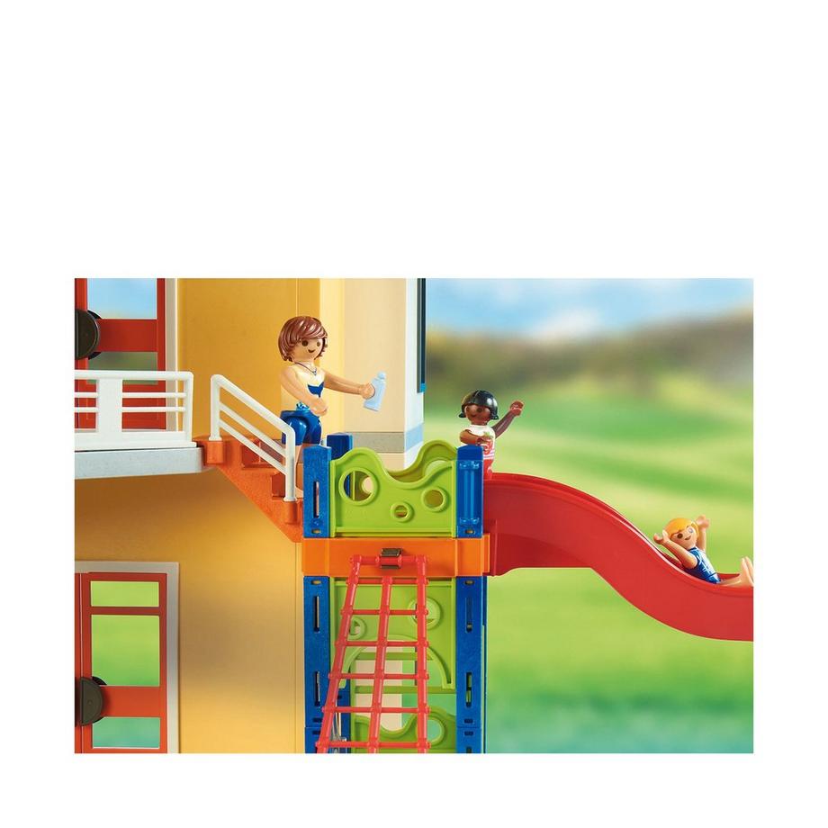 Playmobil  70987 Fête de la piscine avec toboggan 